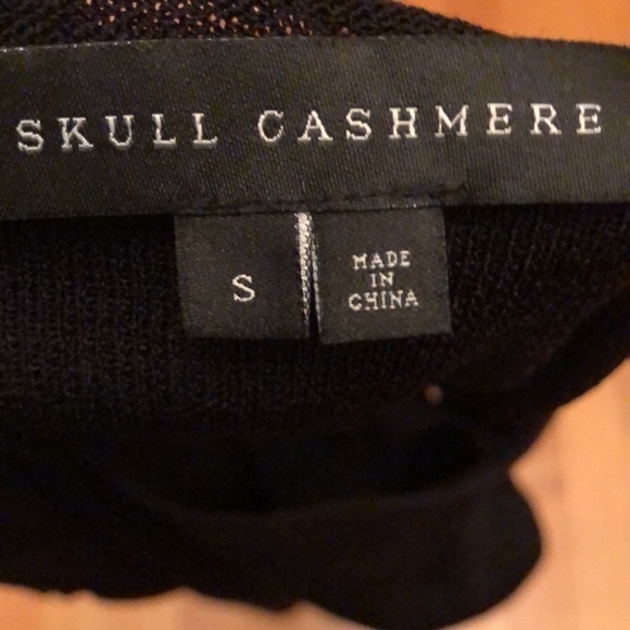 Skull Cashmere Karah Cutout Dress Black S - Picture 6 of 13